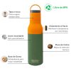 Botella Asobu Metro 650 ml