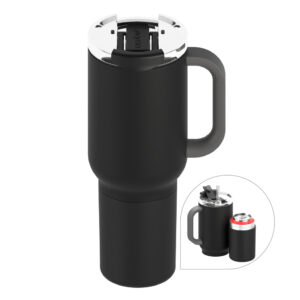 Vaso Asobu Duplex 660 ml + 360 ml - Black