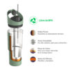 Botella Deportiva Asobu Cosmic 960 ml  - Basil Green