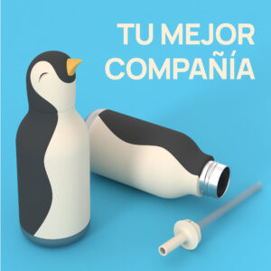 Botella Asobu Bestie 460 ml - Penguin