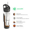 Botella Deportiva Asobu Cosmic 960 ml - Black