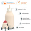 Botella Asobu Bestie 460 ml - Rocket