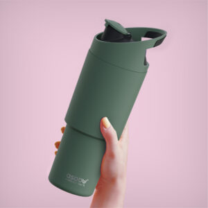 Botella Deportiva Asobu Cosmic 960 ml  - Basil Green