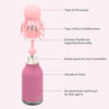 Botella Asobu Bestie 460 ml - Jelly Fish