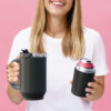 Vaso Asobu Duplex 660 ml + 360 ml - Black