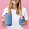 Vaso Asobu Duplex 660 ml + 360 ml - Slate Grey