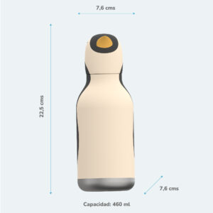Botella Asobu Bestie 460 ml - Penguin