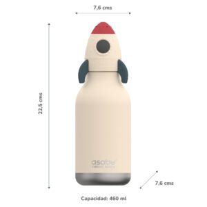 Botella Asobu Bestie 460 ml - Rocket