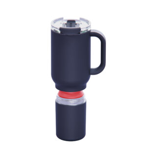 Vaso Asobu Duplex 660 ml + 360 ml - Black