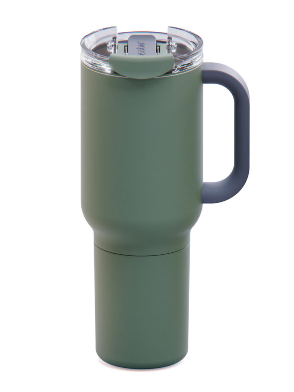 Vaso Asobu Duplex 660 ml + 360 ml - Basil Green