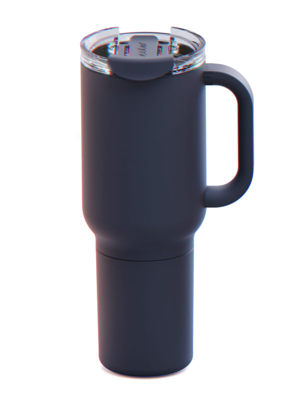 Vaso Asobu Duplex 660 ml + 360 ml - Black
