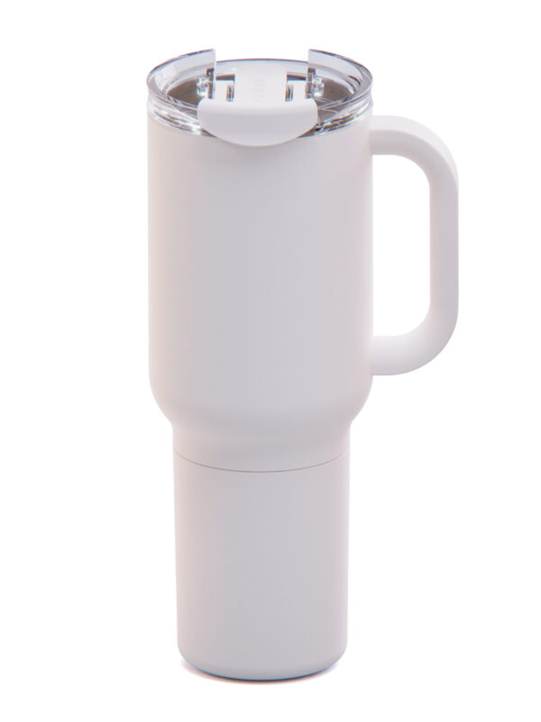 Vaso Asobu Duplex 660 ml + 360 ml - White