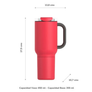 Vaso Asobu Duplex 660 ml + 360 ml