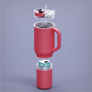 Vaso Asobu Duplex 660 ml + 360 ml