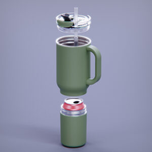 Vaso Asobu Duplex 660 ml + 360 ml