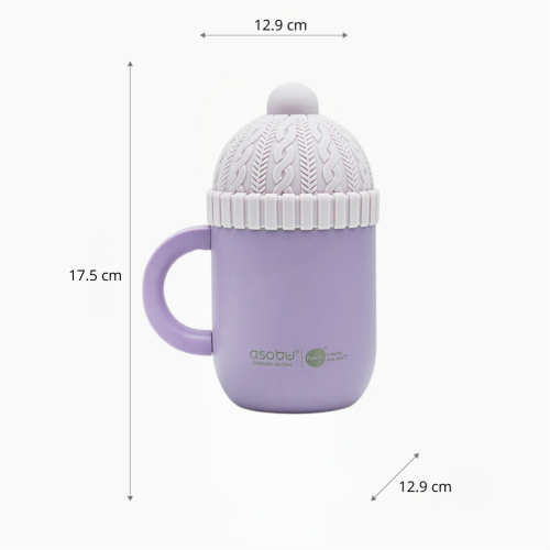 21.7cm (12) Mug Asobu Happy Hat 360ml