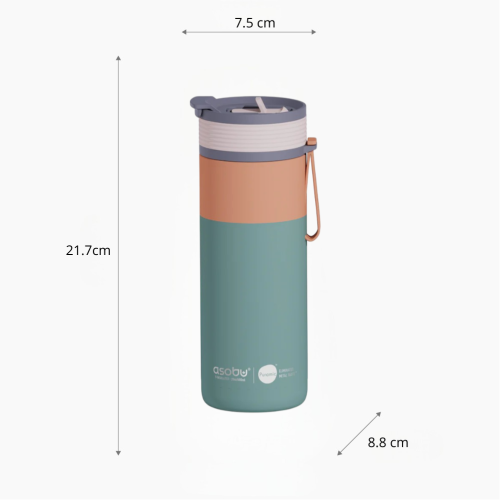 21.7cm (3) Botella Térmica Asobu Aspen 590ml