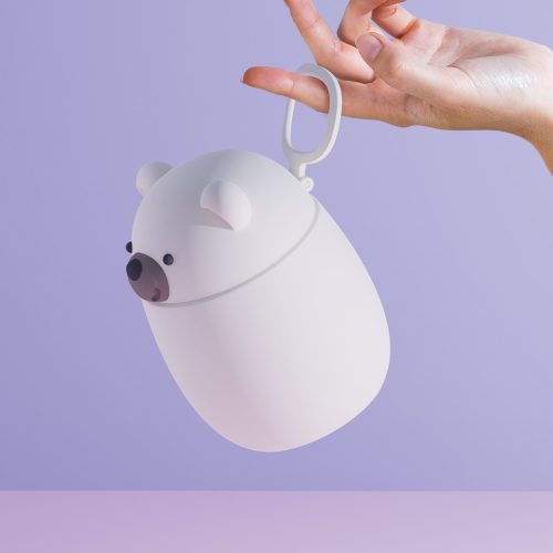 FC43-BEAR HANDLE Hand Termo Alimentos Asobu Bestie 590ml