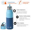 Botella Asobu Metro Puramic 650 Ml
