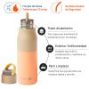 Botella Asobu Metro Puramic 650 Ml