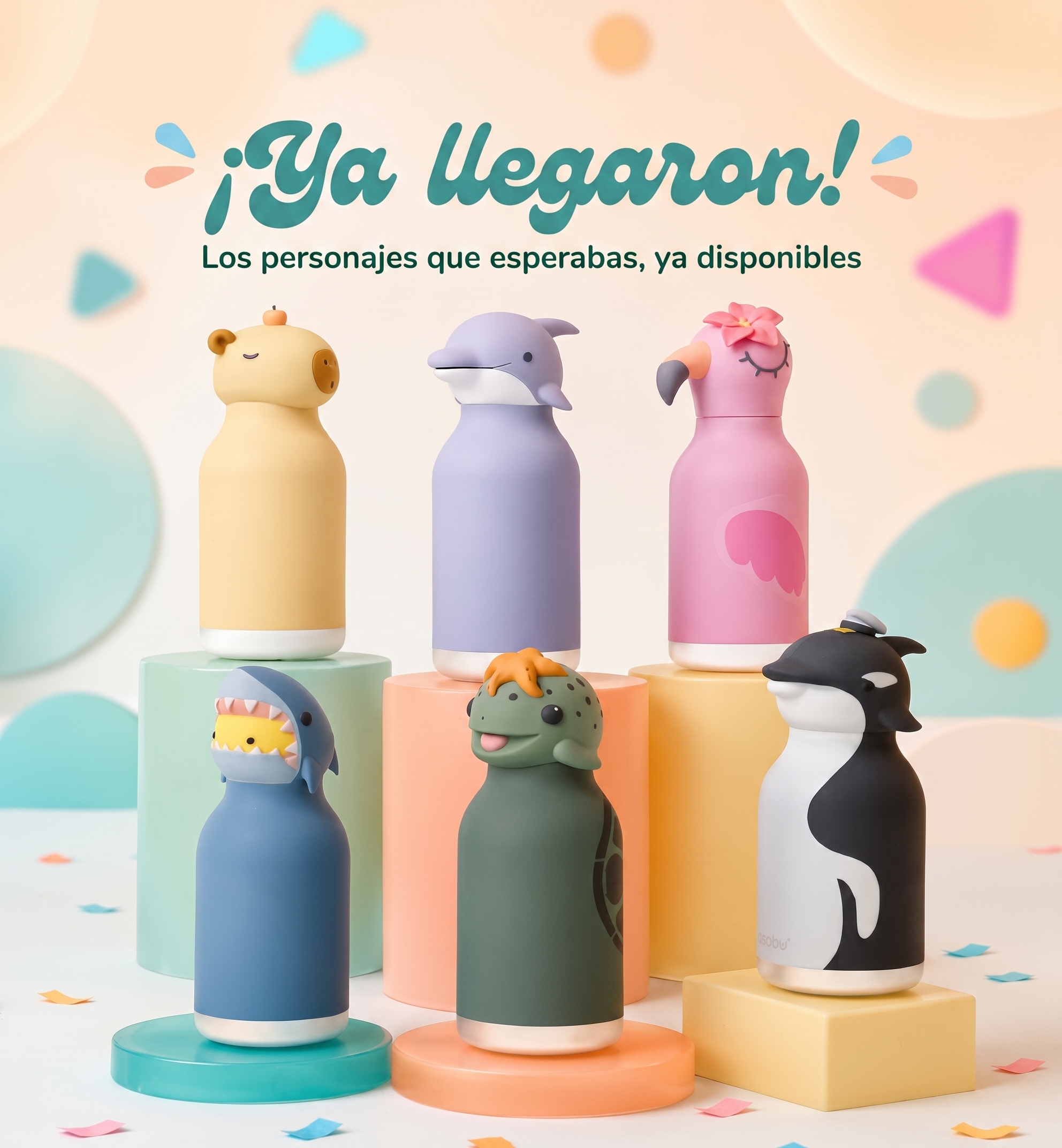 banner llegaron Agosto celu
